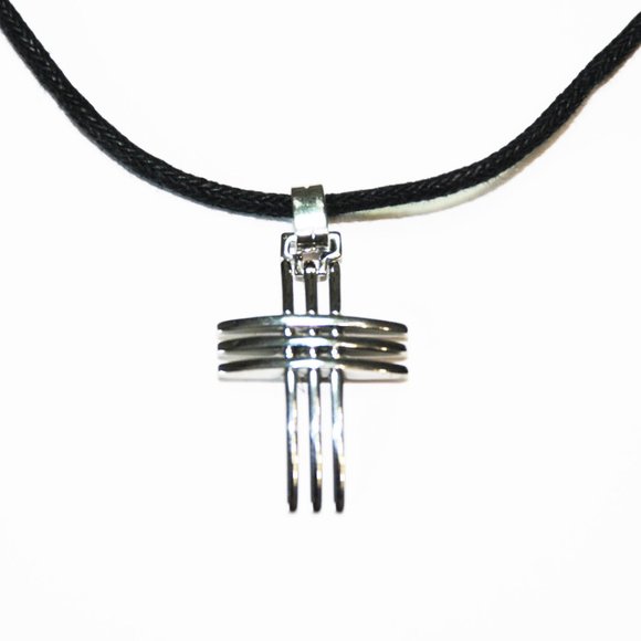 2 FOR $52! Men's Lonzo Stainless Steel Pendant / Necklace - Picture 3 of 4